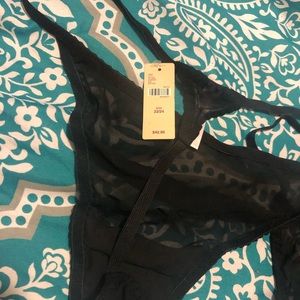 Cacique Intimates & Sleepwear - NWT (2) Black Cacique G-string and Thong 22/24 Cacique Intimates & Sleepwear - NWT (2) Black Cacique G-string and Thong 22/24